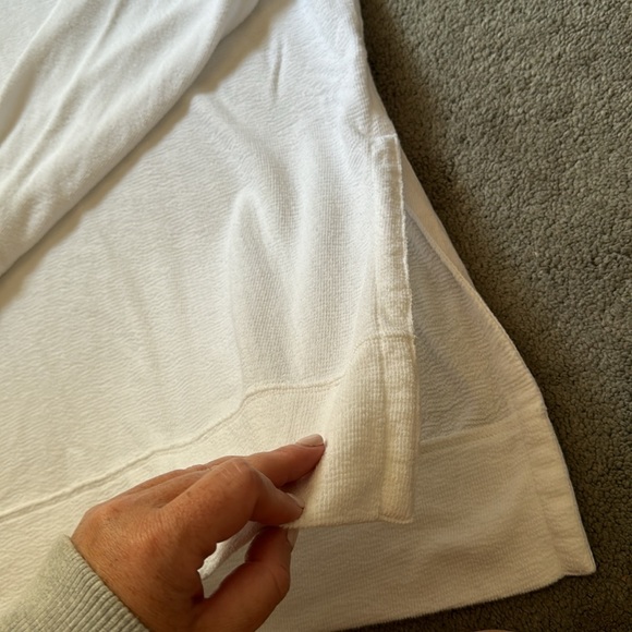 Aerie terry cloth side slit crew neck - Picture 2 of 4